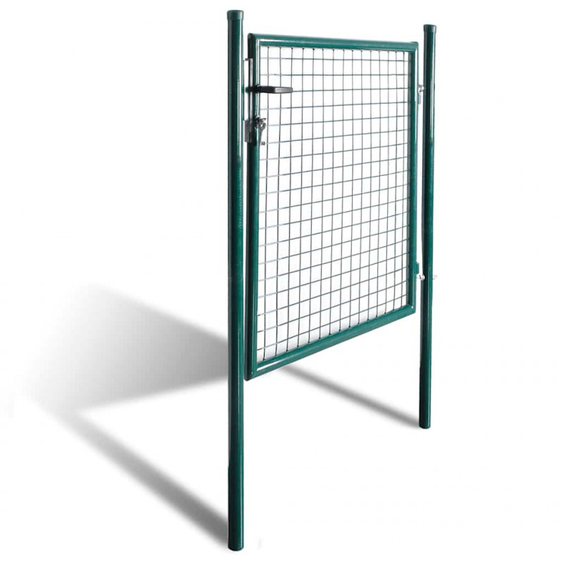 Brama ogrodzeniowa Single Door 100x100 cm, stal malowana proszkowo