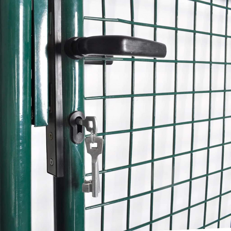 Brama ogrodzeniowa Single Door 100x100 cm, stal malowana proszkowo