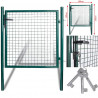 Brama ogrodzeniowa Single Door 100x100 cm, stal malowana proszkowo