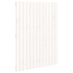 Wezgłowie łóżka, białe, 82,5x3x110 cm, lite drewno sosnowe