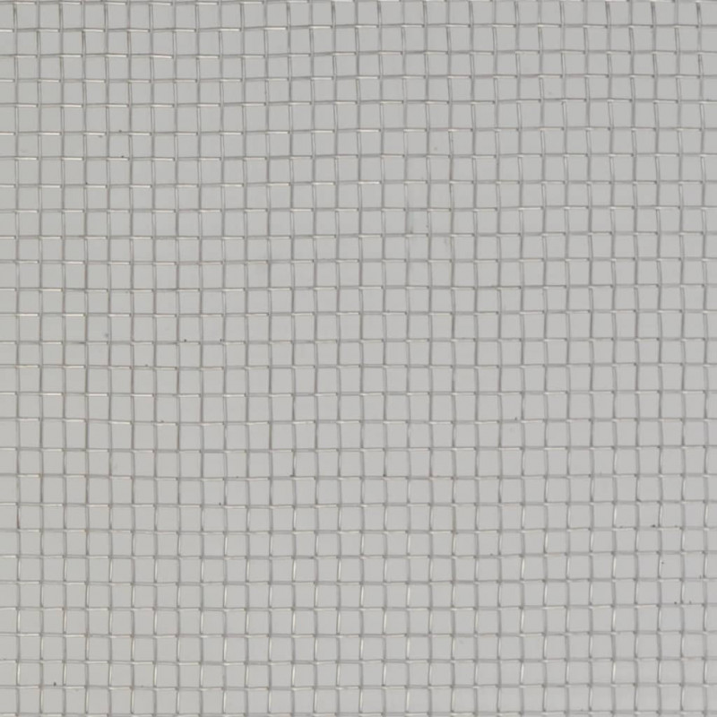 Siatka na insekty, stal nierdzewna, 100 x 500 cm, srebrna