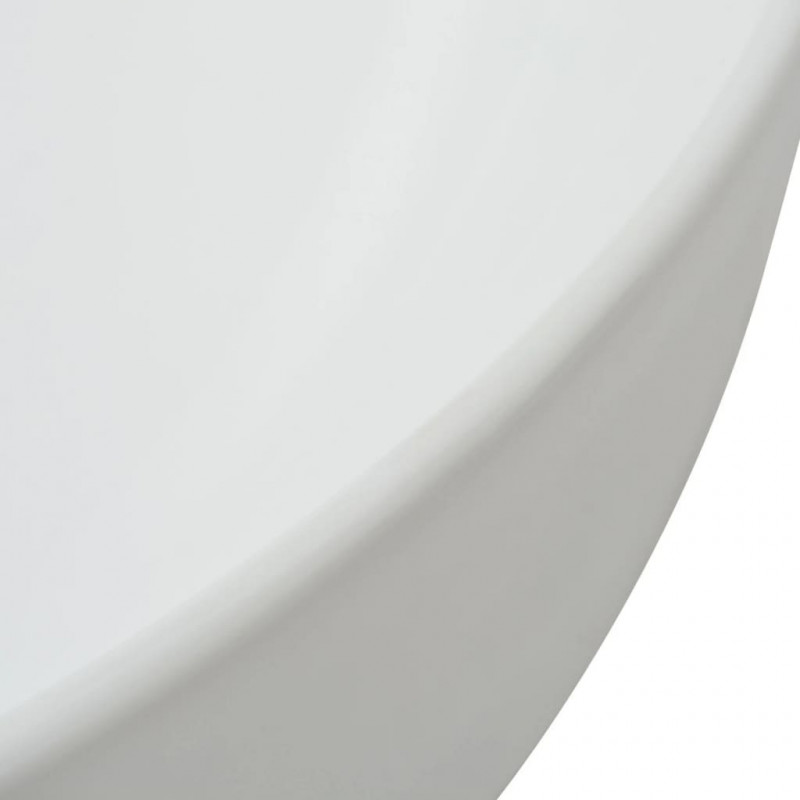 Umywalka ceramiczna, biała 41,5 x 13,5 cm