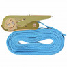 Pasy transportowe z zapadkami, 4 szt, 0,8 T, 6mx25mm, niebieski