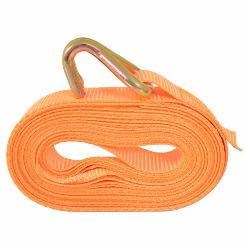 Taśmy mocujące z napinaczami, 4 szt, 0,4 T, 6mx25mm, pomarańcz