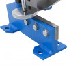 Nożyce gilotynowe, gilotyna do blachy, 125 mm, niebieskie