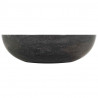 Umywalka, 40 x 12 cm, marmurowa, czarna