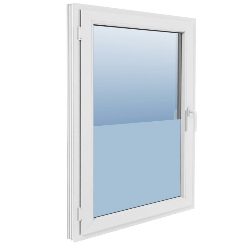 Folia okienna, matowa, szara, 0,9 x 50 m, PVC