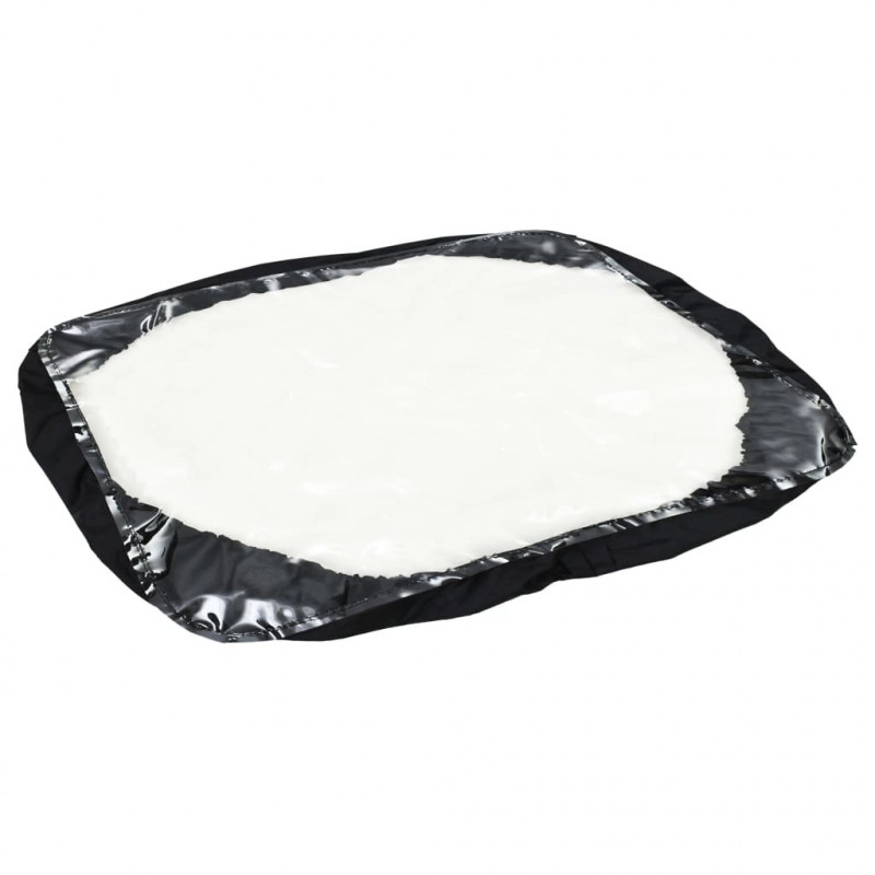 Rozsiewacz do soli, pchany, PVC i stal, 45 L, 106 x 73 x 76 cm