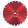 Tarcza diamentowa turbo, stal, 350 mm