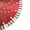 Tarcza diamentowa turbo z otworami, stal, 300 mm