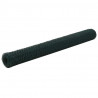 Ogrodzenie z siatki, stal i PVC, 25x1,2 m, zielone