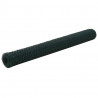 Ogrodzenie z siatki, stal i PVC, 25x1,2 m, zielone