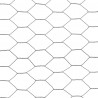 Ogrodzenie z siatki, stal i PVC, 25x1,5 m, szare