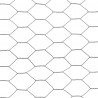 Ogrodzenie z siatki, stal i PVC, 25x1,2 m, szare