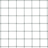 Ogrodzenie z siatki, stal i PVC, 10x1,5 m, zielone