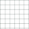 Ogrodzenie z siatki, stal i PVC, 25x0,5 m, zielone