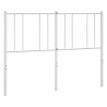 Metalowe wezgłowie, białe, 160 cm