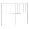 Metalowe wezgłowie, białe, 160 cm