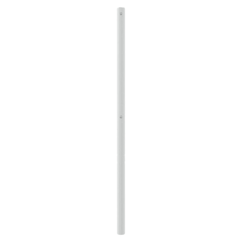Metalowe wezgłowie, białe, 160 cm
