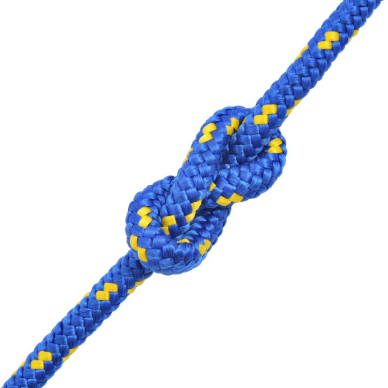 Linka żeglarska z polipropylenu, 8 mm, 500 m, niebieska