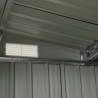 Szopa ogrodowa z drzwiami przesuwnymi, antracyt, 386x131x178 cm
