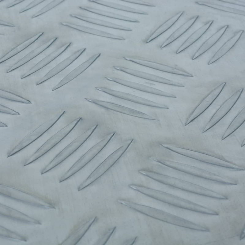 Aluminiowa skrzynia, 737/381 x 410 x 460 mm, srebrna