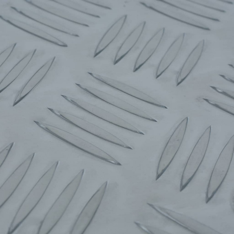 Aluminiowa skrzynia, 610 x 430 x 455 mm, srebrna