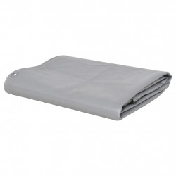 Plandeka 650 g/m², 1,5 x 10 m, szara