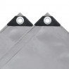 Plandeka 650 g/m², 1,5 x 10 m, szara