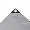 Plandeka 650 g/m², 1,5 x 20 m, szara