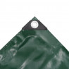 Plandeka 650 g/m², 1,5 x 10 m, zielona
