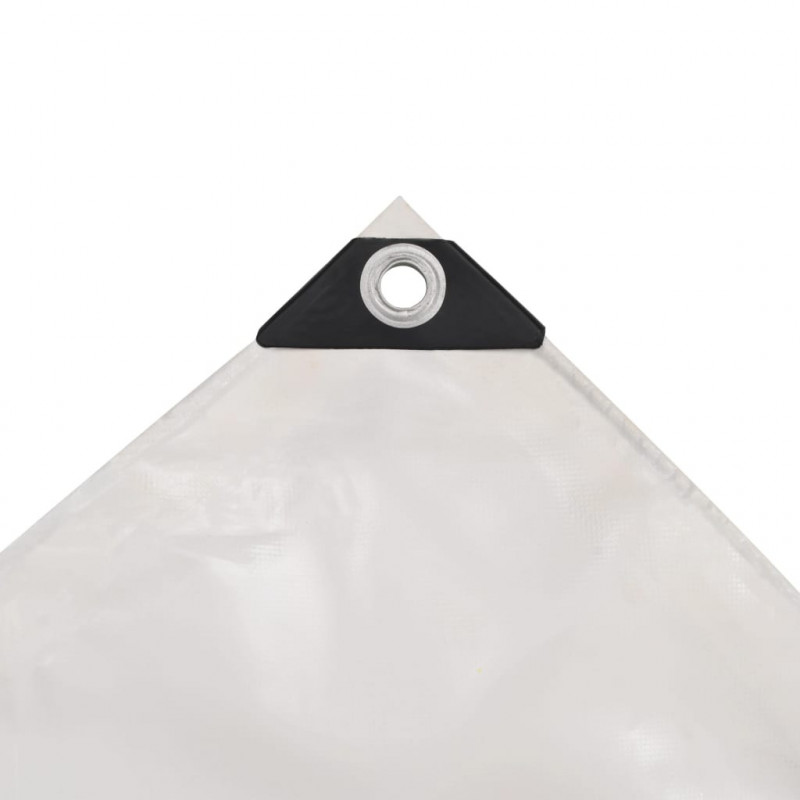 Plandeka 650 g/m², 1,5 x 10 m, biała