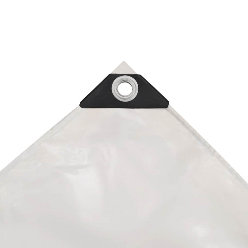 Plandeka 650 g/m², 5 x 6 m, biała