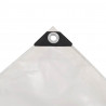 Plandeka 650 g/m², 5 x 6 m, biała