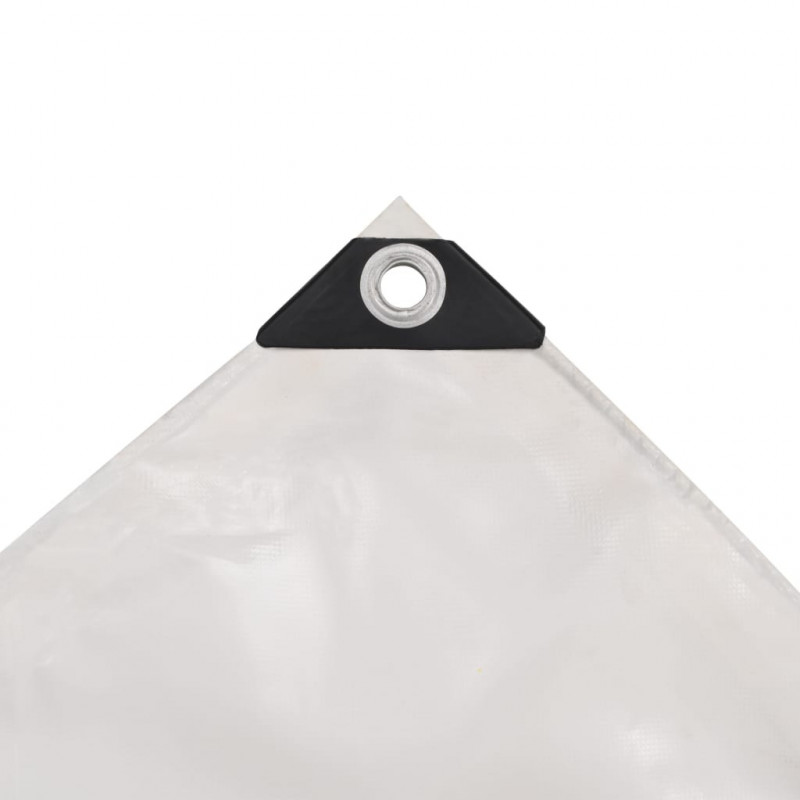 Plandeka 650 g/m², 6 x 8 m, biała