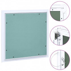 Panel rewizyjny z aluminiową ramą i płytą gipsową, 300x300 mm