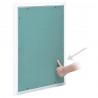 Panel rewizyjny z aluminiową ramą i płytą z gipsu, 300x600 mm