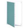 Panel rewizyjny z aluminiową ramą i płytą z gipsu, 300x600 mm