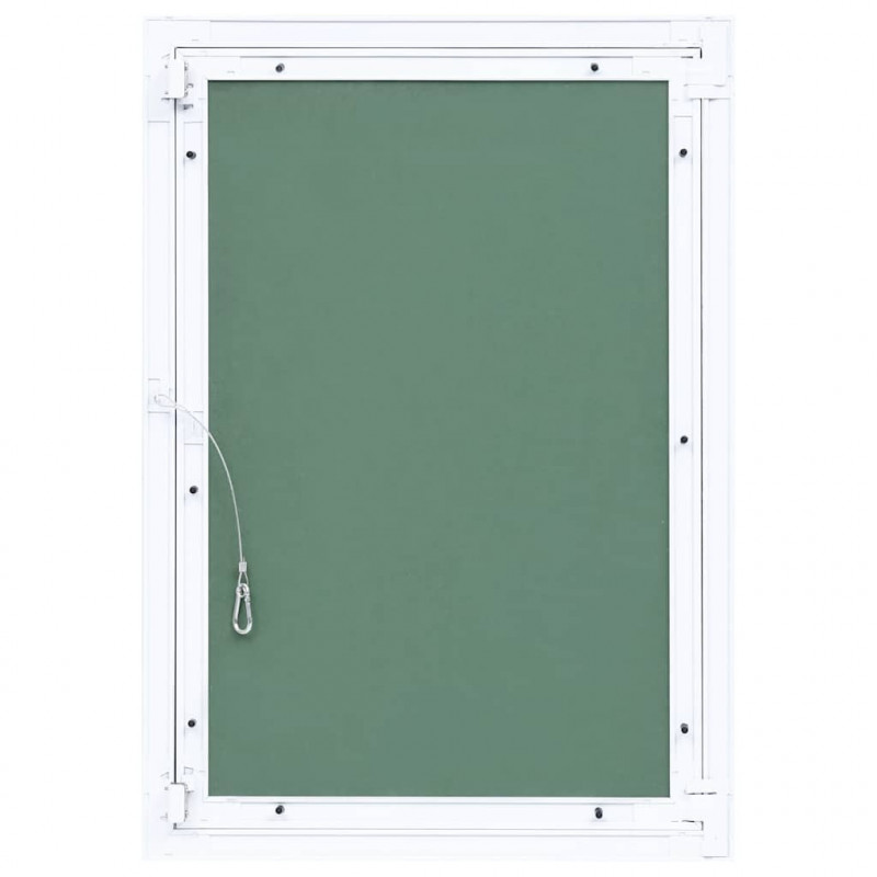 Panel rewizyjny z aluminiową ramą i płytą z gipsu, 300x600 mm