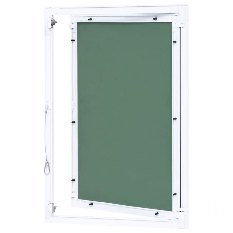 Panel rewizyjny z aluminiową ramą i płytą z gipsu, 300x600 mm