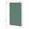 Panel rewizyjny z aluminiową ramą i płytą z gipsu, 300x600 mm