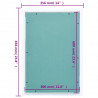 Panel rewizyjny z aluminiową ramą i płytą z gipsu, 300x600 mm