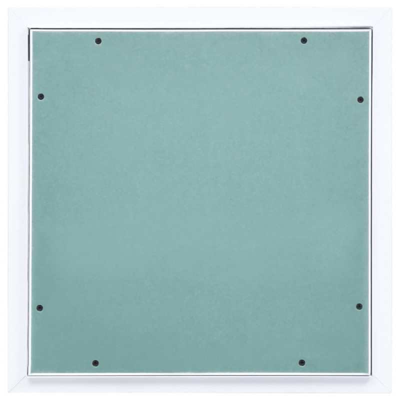 Panel rewizyjny z aluminiową ramą i płytą z gipsu, 400x400 mm