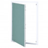 Panel rewizyjny z aluminiową ramą i płytą z gipsu, 400x600 mm