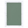 Panel rewizyjny z aluminiową ramą i płytą z gipsu, 400x600 mm
