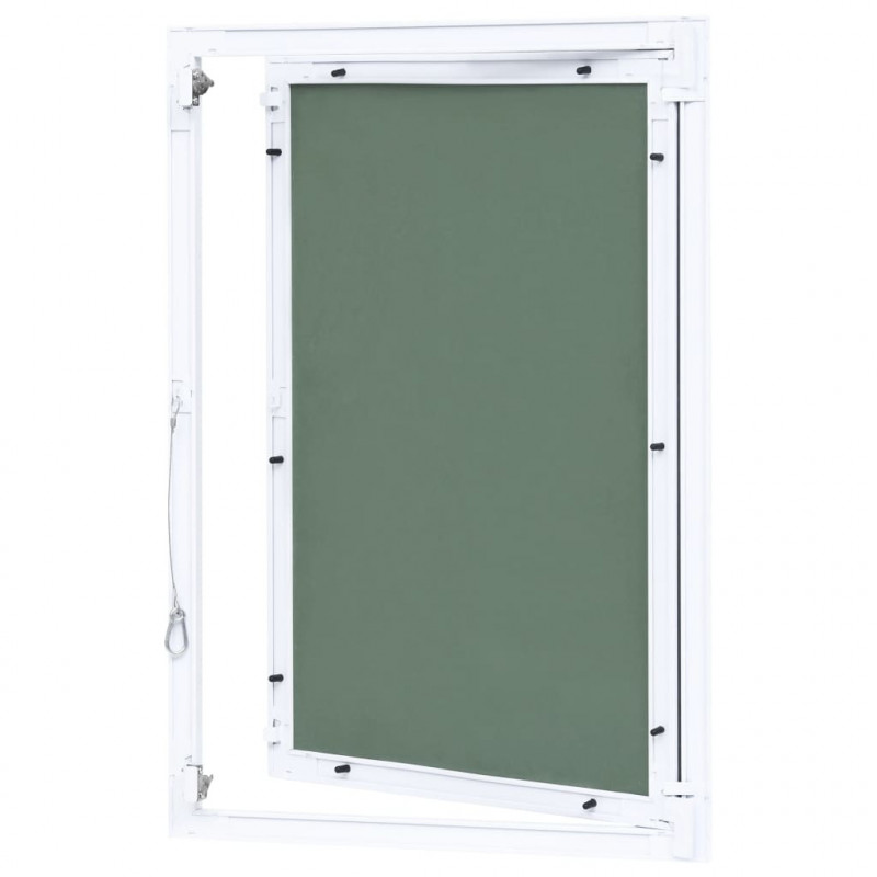 Panel rewizyjny z aluminiową ramą i płytą z gipsu, 400x600 mm