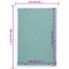 Panel rewizyjny z aluminiową ramą i płytą z gipsu, 400x600 mm