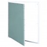 Panel rewizyjny z aluminiową ramą i płytą z gipsu, 600x600 mm