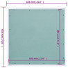 Panel rewizyjny z aluminiową ramą i płytą z gipsu, 600x600 mm
