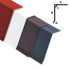 Wiatrownice, 5 szt., aluminiowe, antracytowe, 170 cm